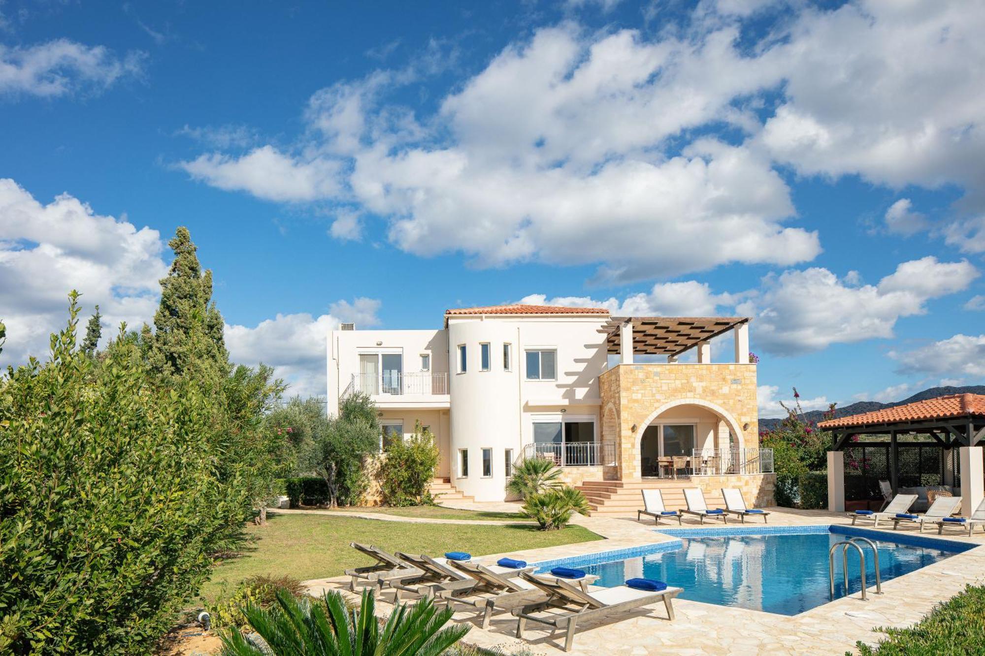 Lake And Sea Villa Tersanas Exterior foto